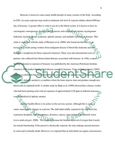 Health Issues Concerning Oil Spill Clean-Up