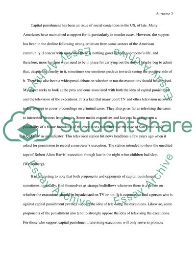 Capital Punishment and Execution in the United States