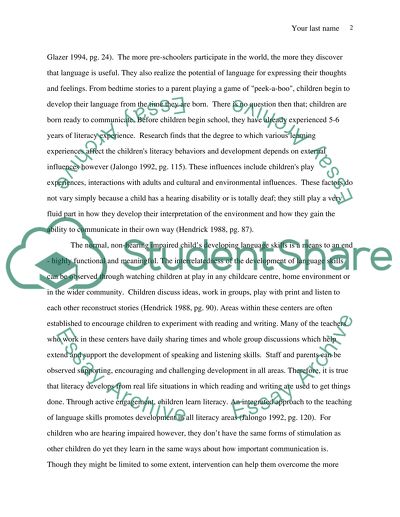 How to teach Speech to a deaf child