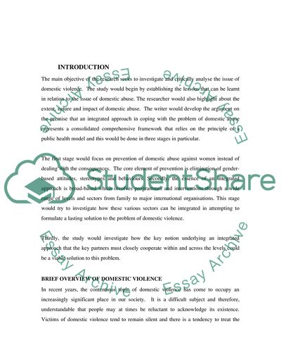 DV - An Integrated Approach
