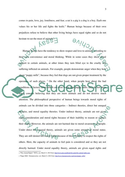 Animal Rights in Islam