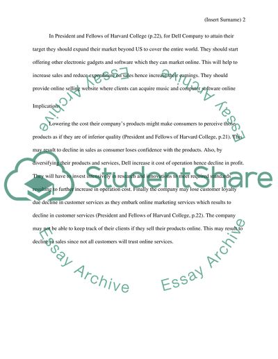 The Strategy of Dell