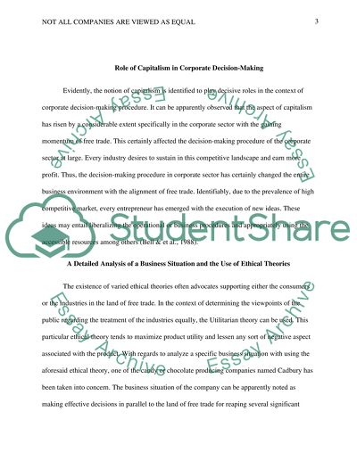 Not All Companies Are Viewed as Equal