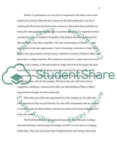 Case 3.2 Hanover-Bates Chemical Corporation