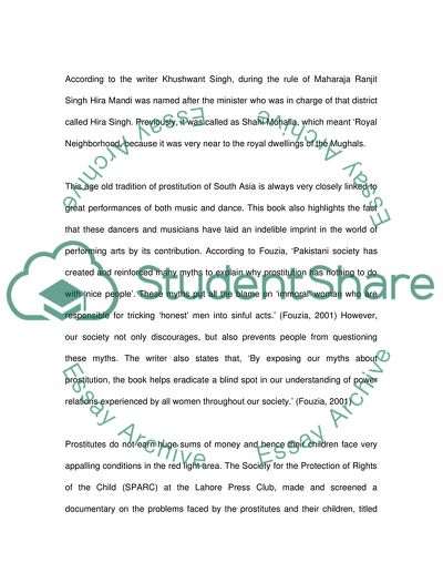 Lahore Pakistans Shahi Mohalla prostitution district