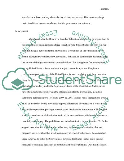 Segregation and US Civil Rights Movement in the last 60 Years