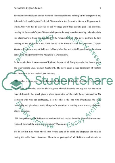 Persuasion by Jane Austen