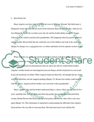 Maya Angelou: Civil Rights Activist, Poet, and Educator