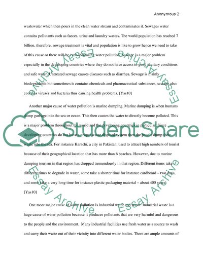 Radioactive materials and other polutants in water sources