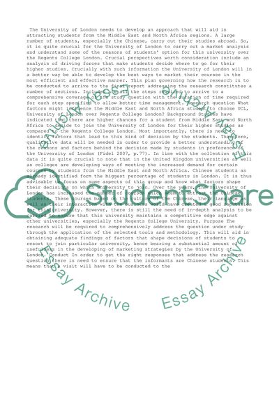 Qualitative Case Study Reserach Project
