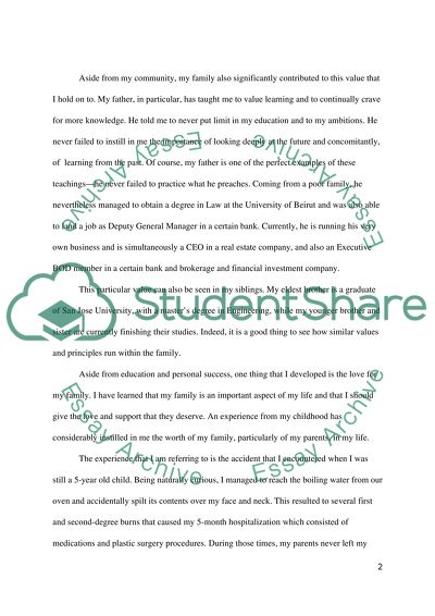 No Man is an Island: Personal Development