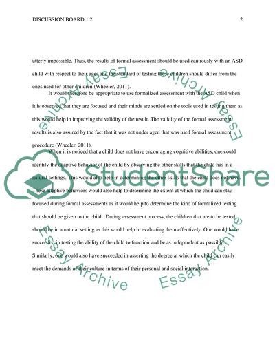 Discussion board 1.2