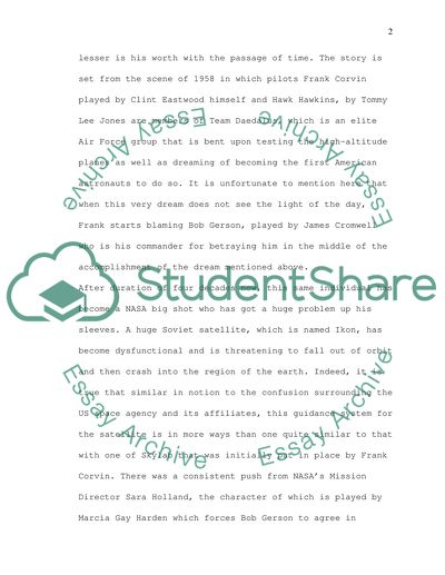 Space Cowboys Film and Genre