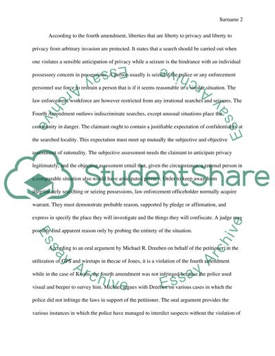 The United States vs Jones