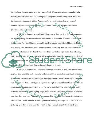 Child-Language Development