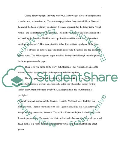 Alexander and the Terrible, Horrible, No Good, Very Bad Day