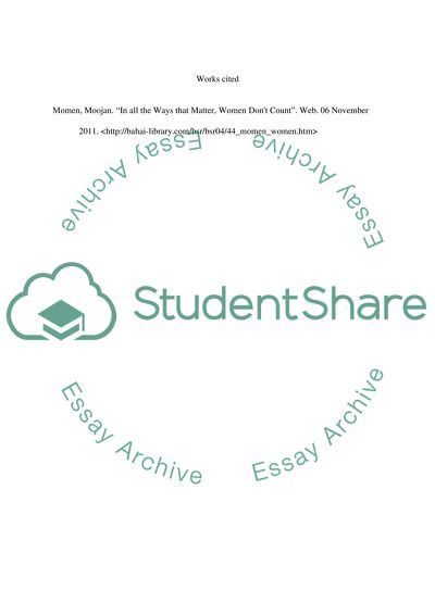 Male Domination Nowadays