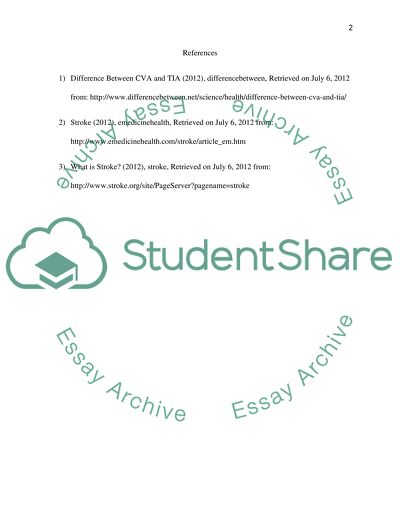 Analyze the assigned neurological disorder and prepare a report