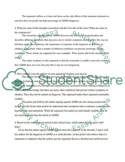 Is Hyperactivity Disorder a Real Disorder