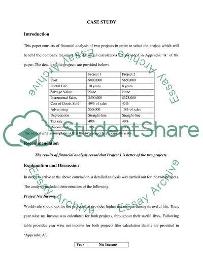 Financial Managment worksheet 2