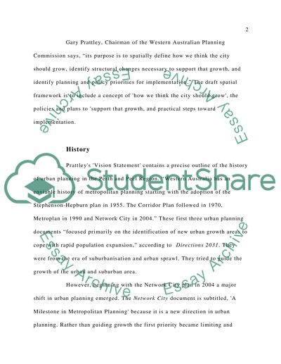 Draft spatial framework for Perth and Peel