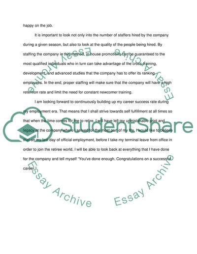 Professional Writing Sample