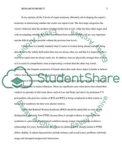 Forensic and Legal Psychology