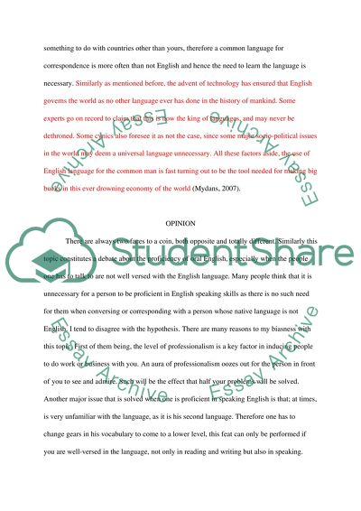 language barrier essay titles