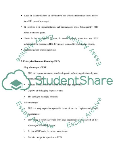 Indentify & assess differing systems applications to stor, retrive & analyse information