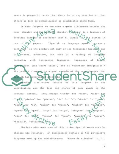 Commentary essay topics