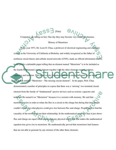 Memristor Hardware Analysis