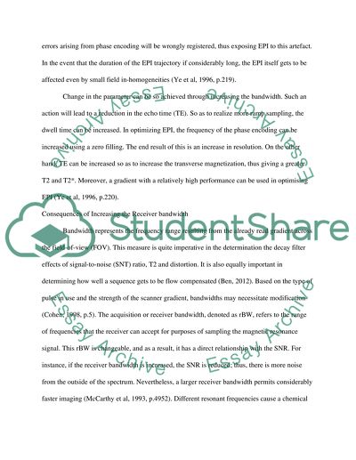 Echo Planar Imaging in MRI