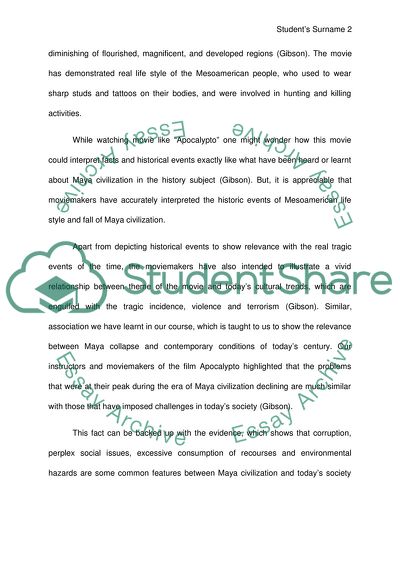 Apocalypto Directed by Mel Gibson