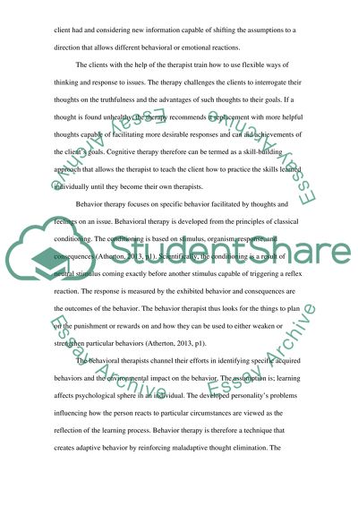 How can cognitive behaviour therapy be modified to fit the needs of young children