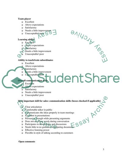 Performance and Career Management Issues