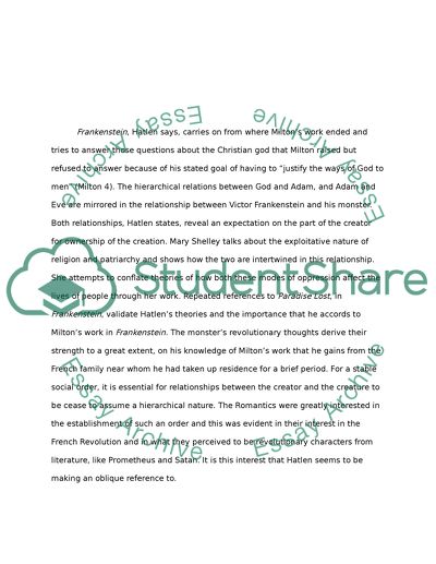 Frankenstein by Mary Shelley