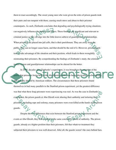 Article Critique / Theory and Practice of Corrections