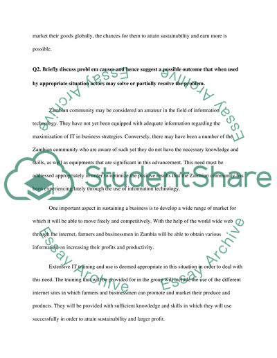 The Success of the Use of Information Technology in the Communitys Economy