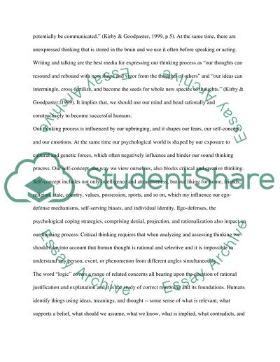 Nature of Logic and Perception