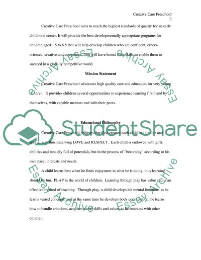 Creative Care Preschool