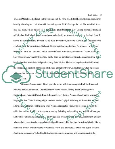 Nationalism and Sentimentalism in Casablanca