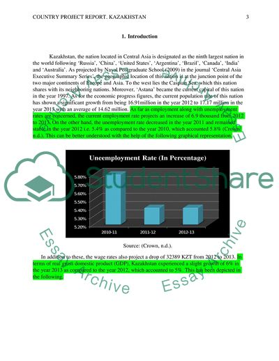 Current Account and Trading Trends Followed by Kazakhstan
