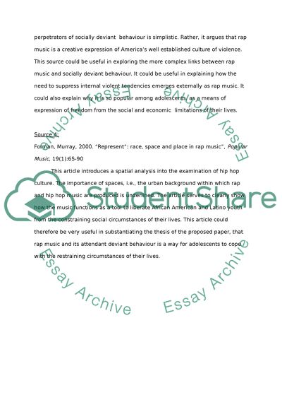 Gangs and the music industry