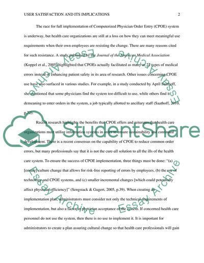 Idea paper Pre-thesis proposal