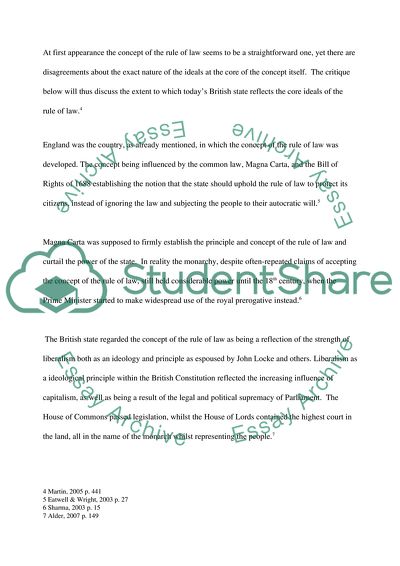 Contemporary British Politics and Contemporary Political Ideologies