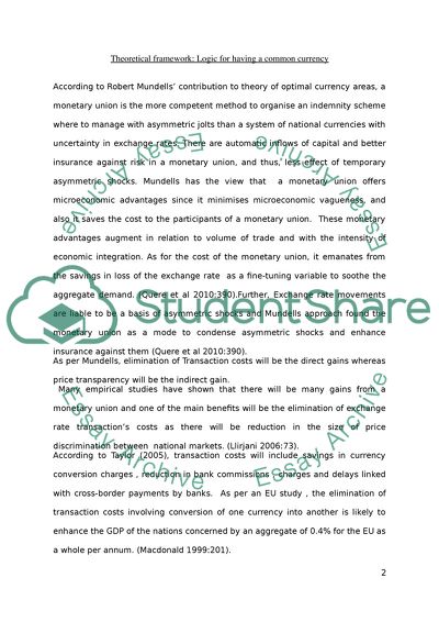 Stability and Growth Pact Gave the Maastricht Treaty Criteria and Its Advantages and Disadvantages