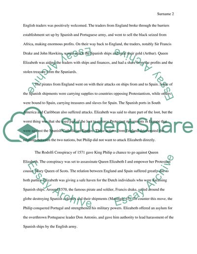 The Fall of The Spanish Armada