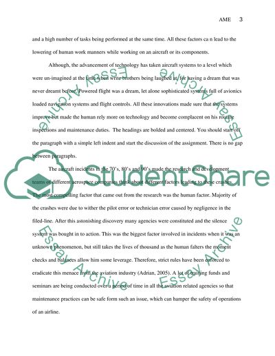 Aviation Maintenance and Engineering