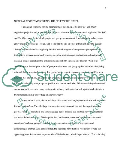 Conflict Resolution Theory