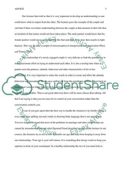 Letter of Advice Upon Trust Among People